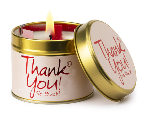 Thank You Scented Candle by Lily-Flame