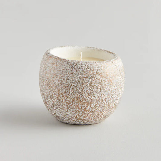 St Eval Inspiritus White Pot Candle