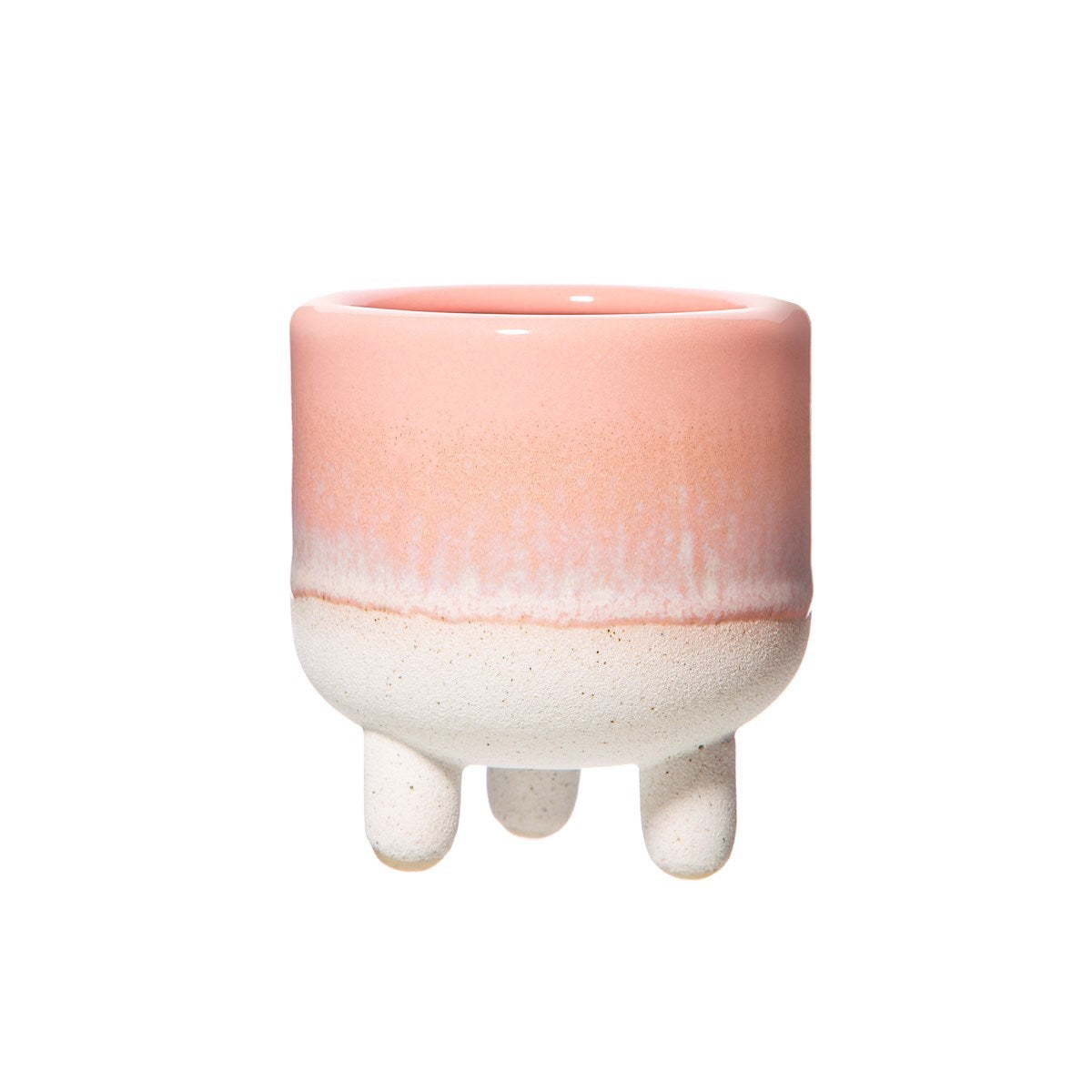 Mojave Glaze Pink Planter by Sass & Belle